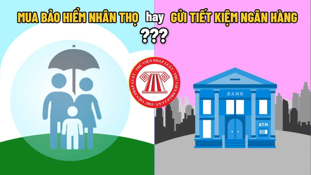 Bảo Hiểm Nhân Thọ Và Gửi Tiết Kiệm Ngân Hàng - Cái Nào Lợi Hơn? | TVPL